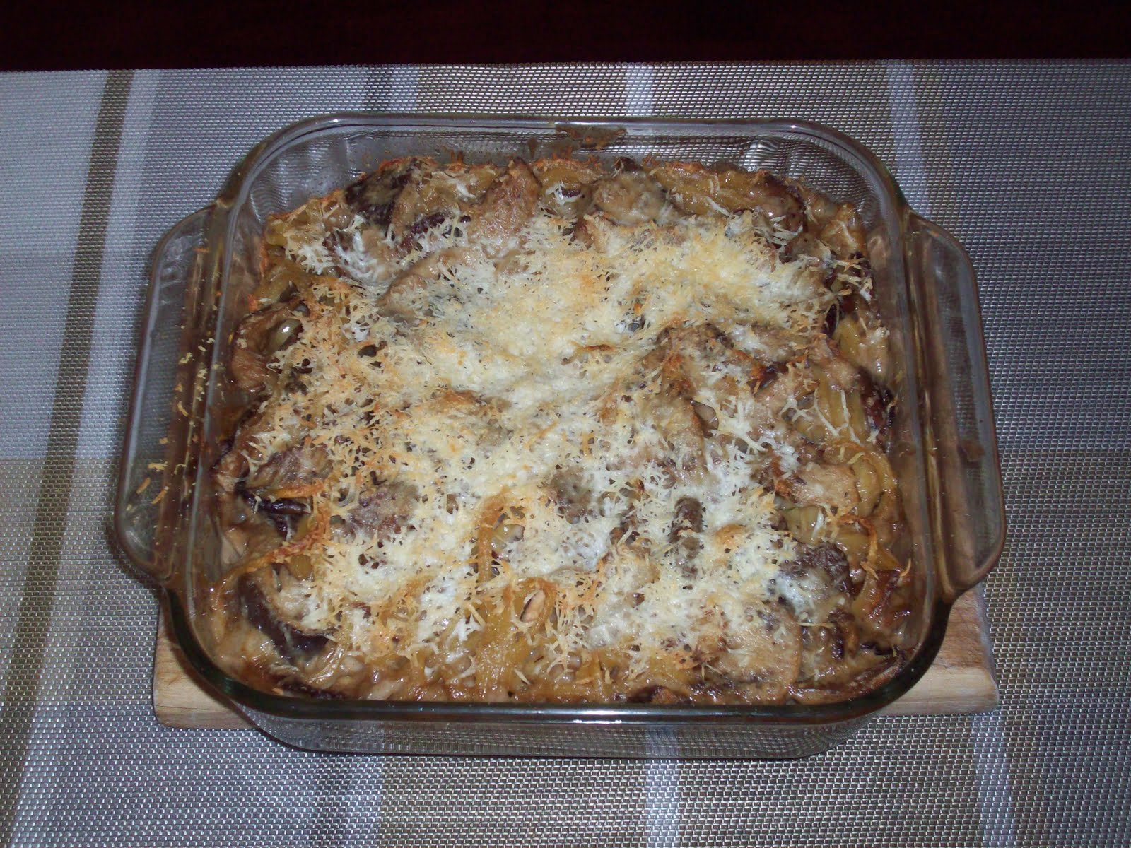 The Second Hand Cook Baked Mushroom Linguine