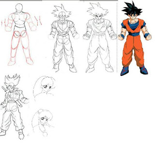 El Mundo Del Kaiju Y El Anime Algunos Bocetos Para Dibujar Anime