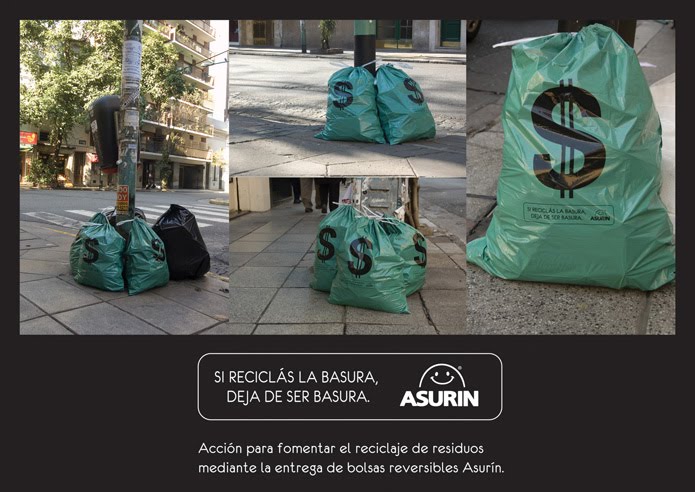 Acción en la via pública para Asurín.