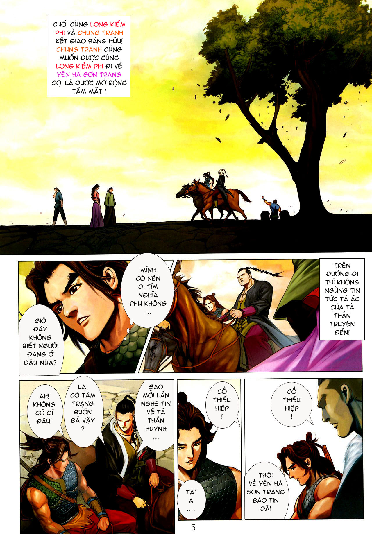 Thần Chưởng Long Kiếm Phi chap 30