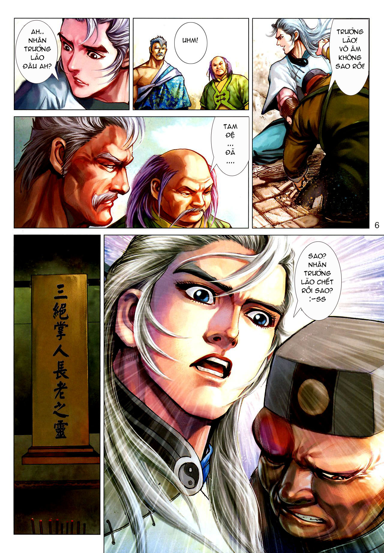 Thần Chưởng Long Kiếm Phi chap 31