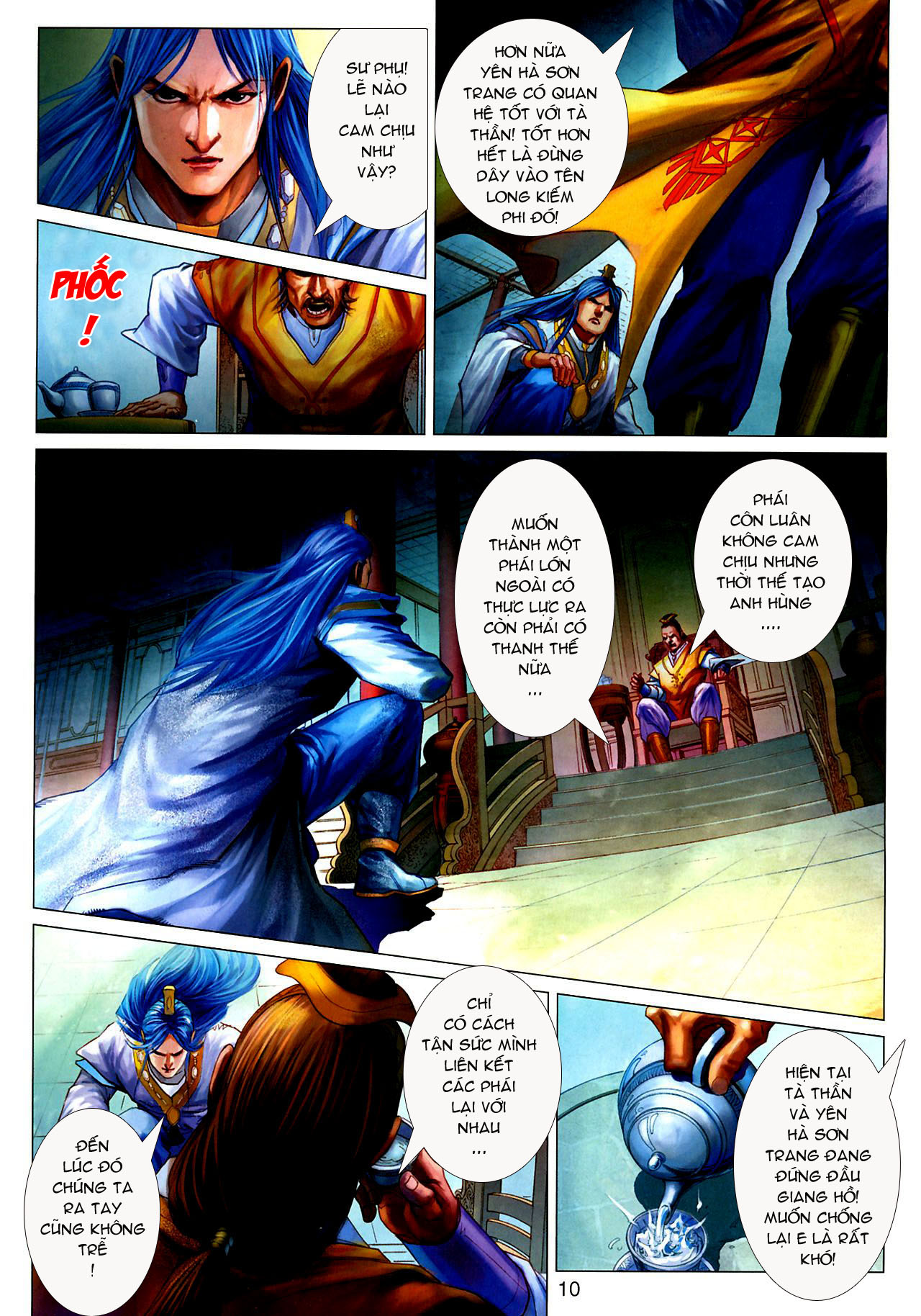 Thần Chưởng Long Kiếm Phi chap 30