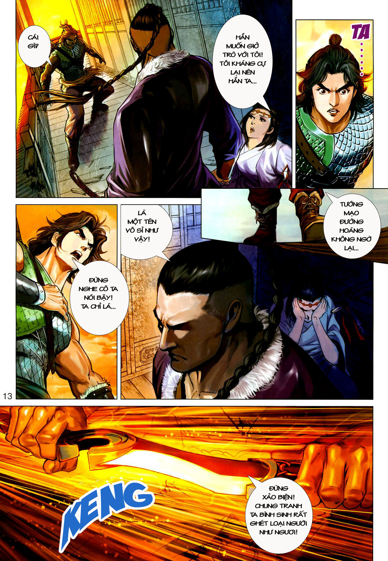Thần Chưởng Long Kiếm Phi chap 28