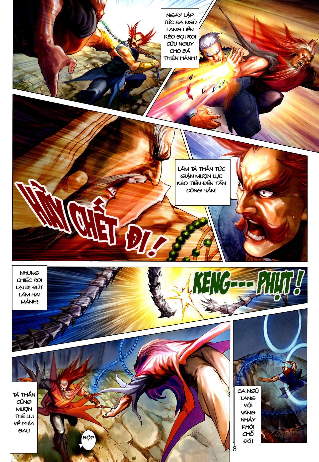 Thần Chưởng Long Kiếm Phi chap 23