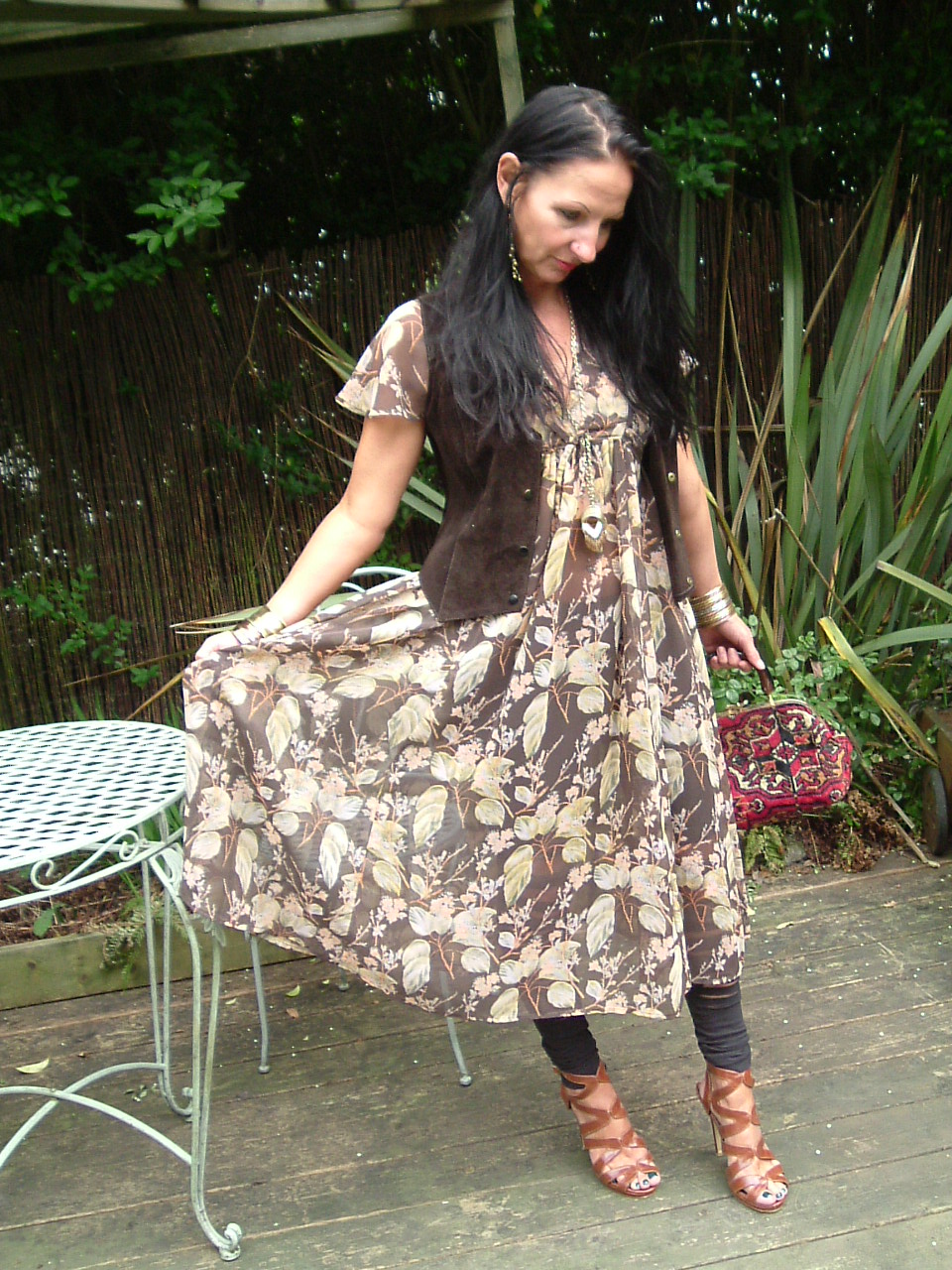 EMBELLISHED SANDAL VINTAGE VIXEN main image 1