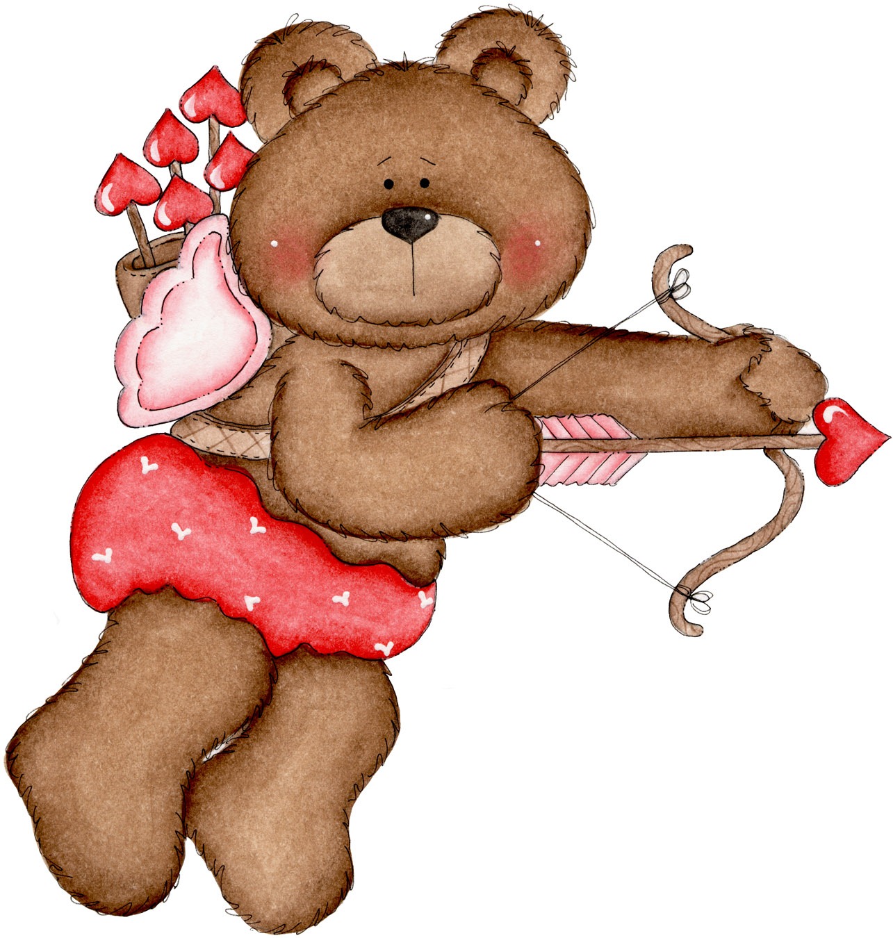 valentine's day teddy bear clipart - photo #8