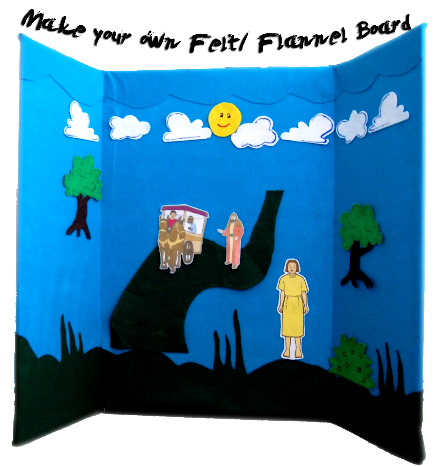 tearhere [SS2] Make your own Flannel/Felt Board