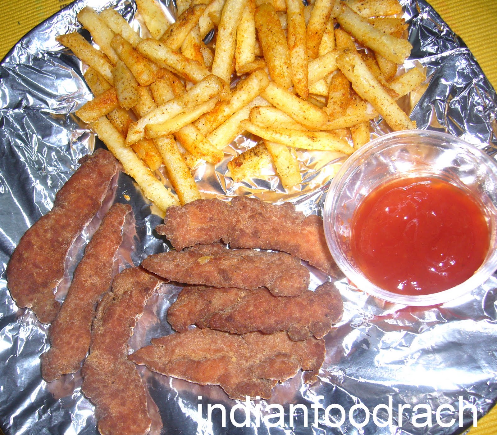 INDIAN FOOD Chicken fingers