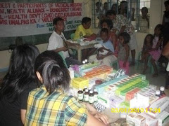 Medical Mission on March 1 to 3 2010 by Health Alliance for Democracy, Sagip-Isla and Umalpas Ka