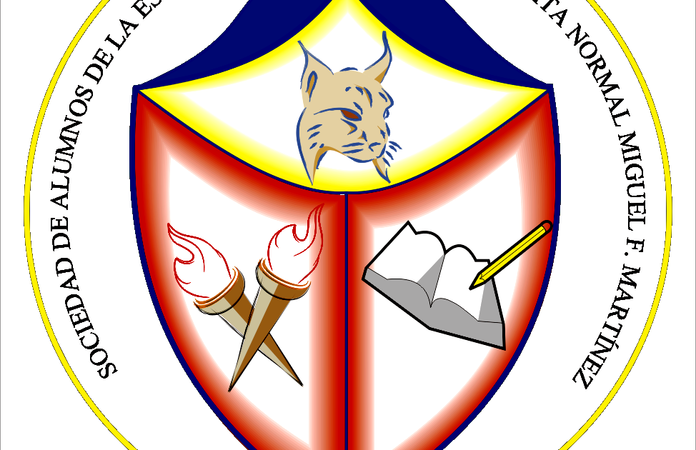 SOCIEDAD DE ALUMNOS DE LA ESCUELA NORMAL MIGUEL F. MARTÍNEZ NUESTRO LOGOTIPO