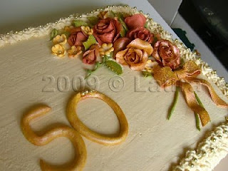 Dolci Creazioni by Carla - Torta decorata per nozze d'oro
