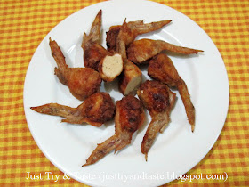 Resep Sayap Ayam Isi (Tori no Teba) JTT