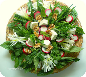 Iranian Herb Platter