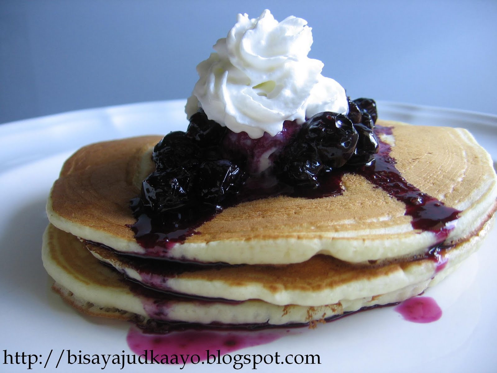 Inato lang Filipino Cuisine and More BUTTERMILK PANCAKE WITH BLUEBERRY