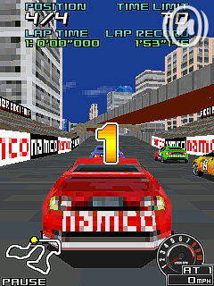 SpydeRgames: Ridge Racer 3D - by Namco (Race, Car, Retro)