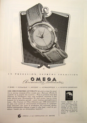 Omega 1950s Chronometer advertisement