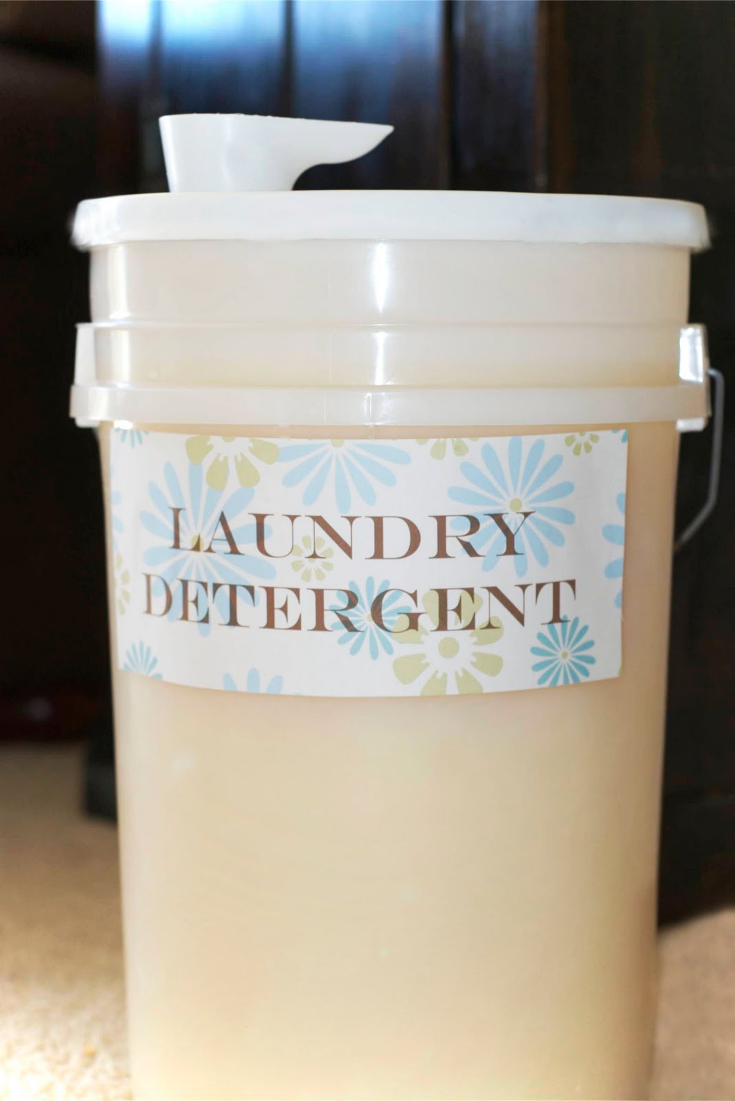 Daybell Family Homemade Liquid Laundry Detergent