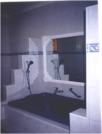 Inside the bathroom