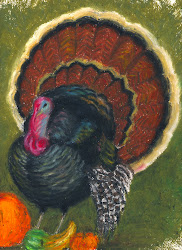 turkey thanksgiving painting wild november happy