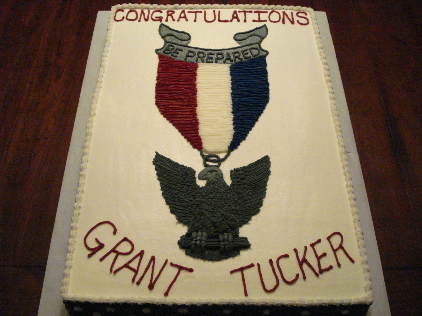 Haylee Cakes: Eagle Scout!