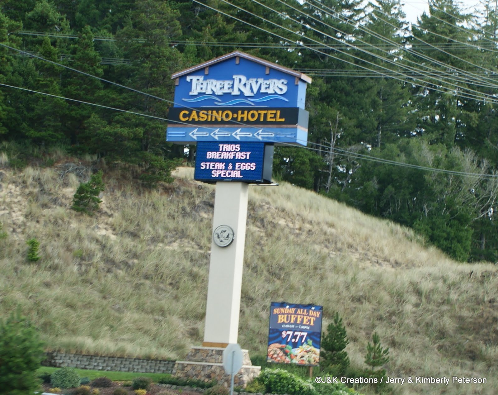 Along the Way with J&K... Three Rivers Casino & Hotel