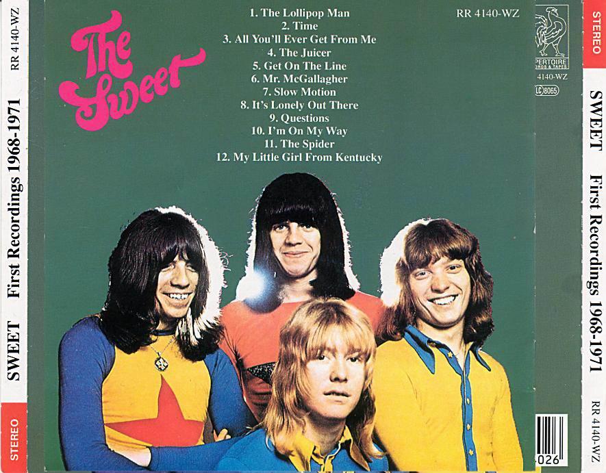 Sweet 01 01. The Sweet first recordings 1968-1971. Sweet. Группа Sweet. Sweet обложка.