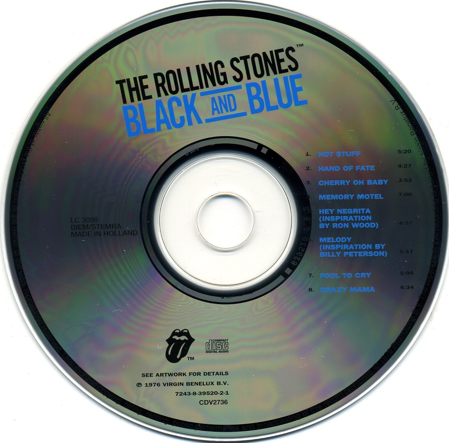Rolling Stones Black And Blue Blogspot 21