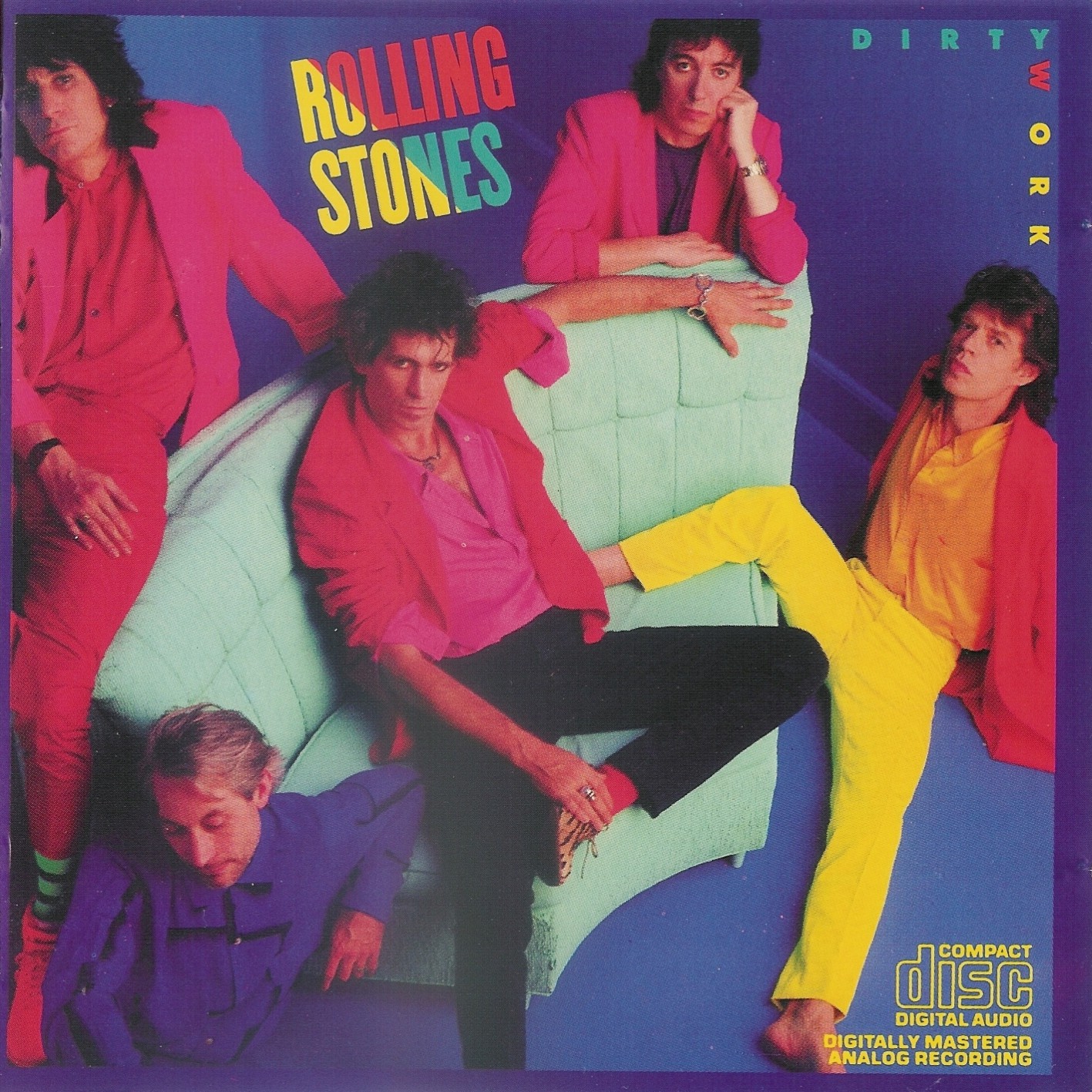 Musicotherapia The Rolling Stones Dirty Work (1986)