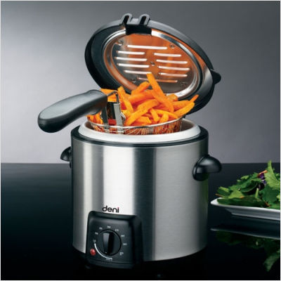 Deni Mini Stainless Steel Deep Fryer Review - The Inquisitive Mom