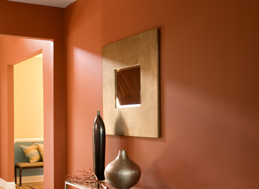 Tuscan Orange Paint House Beautiful Seekingdecor Italian Splendor
