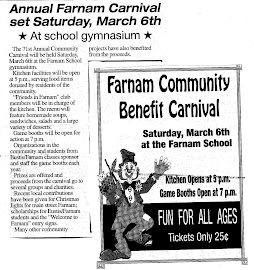 The Annual Farnam Carnival