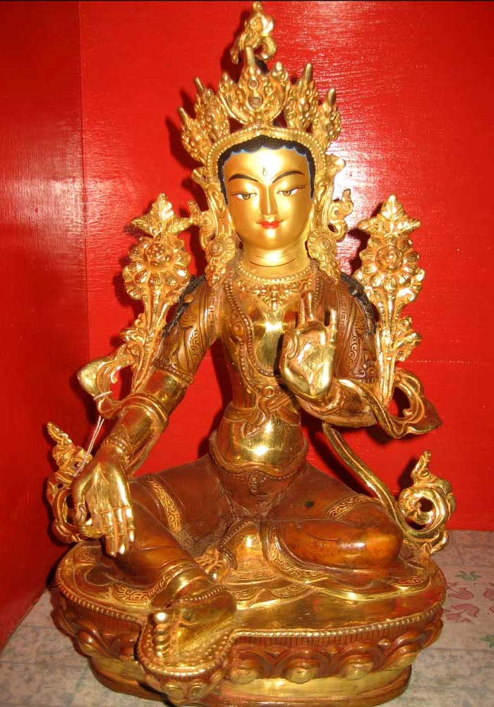 RONI HANDICRAFT NEPAL METAL STATUE