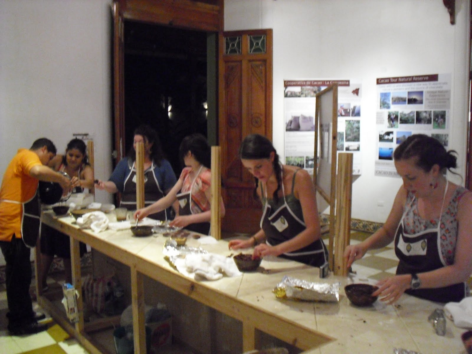 Granada Nicaragua First Chocolate A success