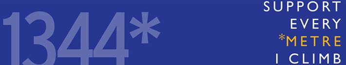 Support every metre I climb