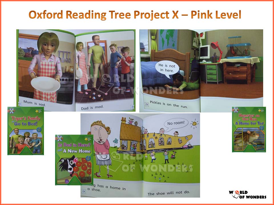 World of Wonders Oxford Reading Tree Project X Reading Collection