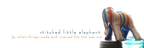 stitched little elephant