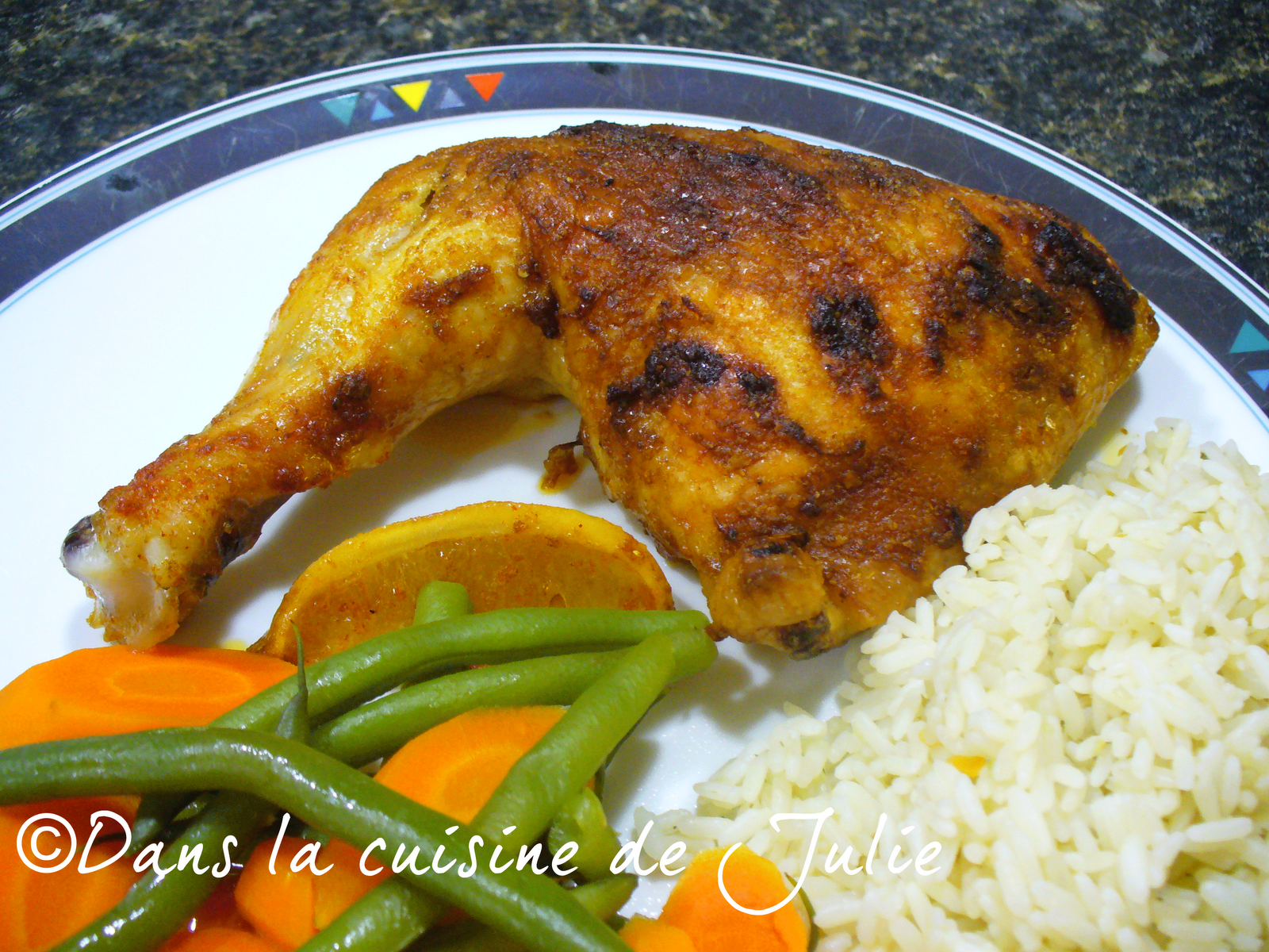 DANS LA CUISINE DE JULIE: Cuisses de poulet au citron et au paprika
