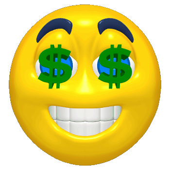 smiley face images. smiley face with dollar sign