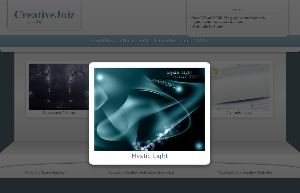 Pure CSS Lightboxについて調べた クラウド番外地
