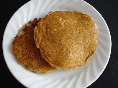 gramma's oatmeal pancakes I One Lovely Life