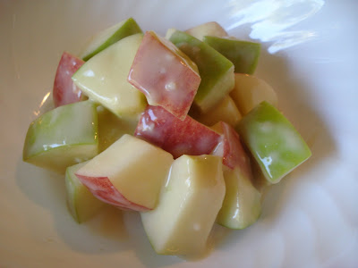 Caramel-y Apple Salad // One Lovely Life