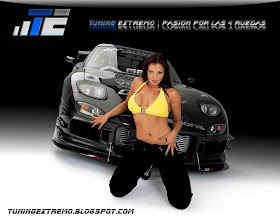 wallpapers de chicas. Wallpaper Chicas Tuning: