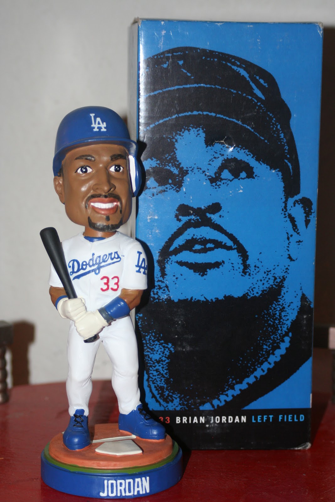 Dodgerbobble Bobblehead Of The Day Brian Jordan