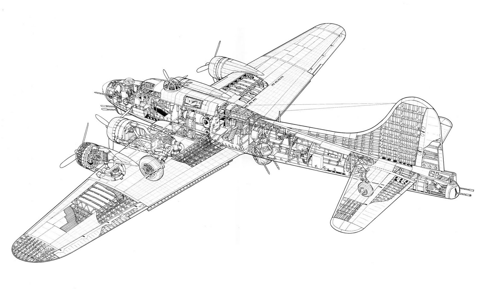 1/48 Monogram B-17G Flying Fortress - FineScale Modeler - Essential ...