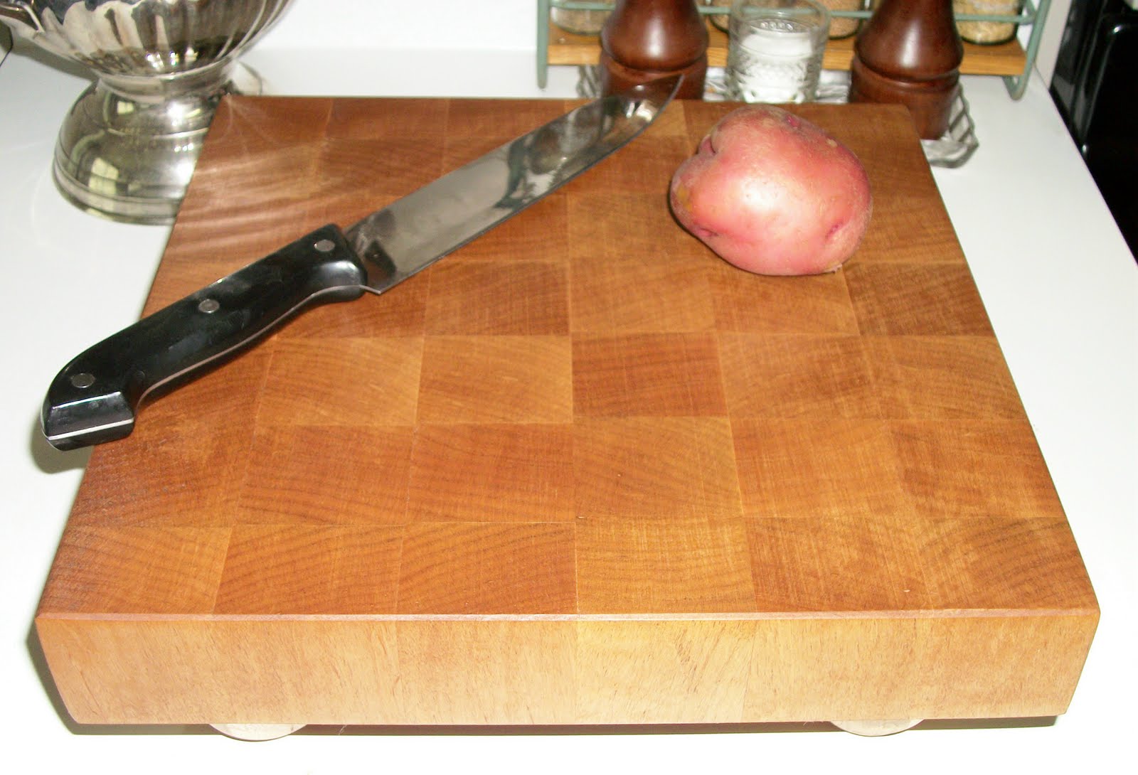 Tools Are For Women Too! End Grain Maple Cutting Board