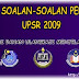 SOALAN UPSR 2009 : TERBARU KOLEKSI SOALAN-SOALAN PERCUBAAN UPSR 2009