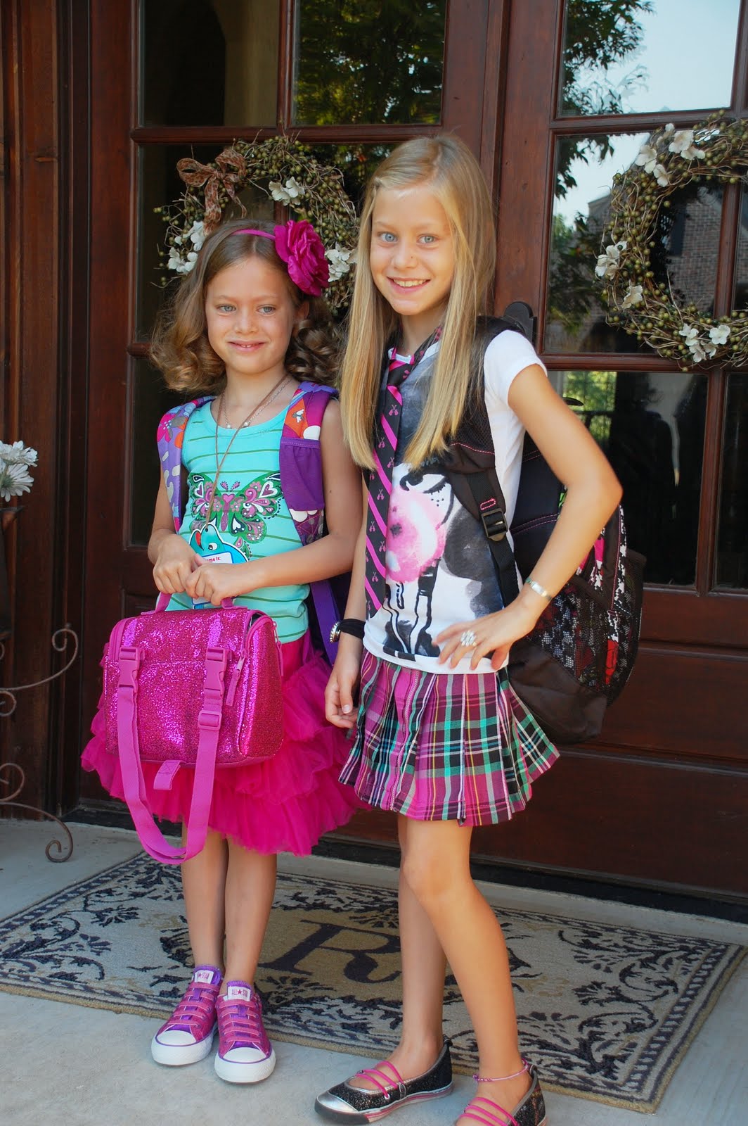 C'est La Belle Vie: First day of 6th, 4th & 1st Grade!