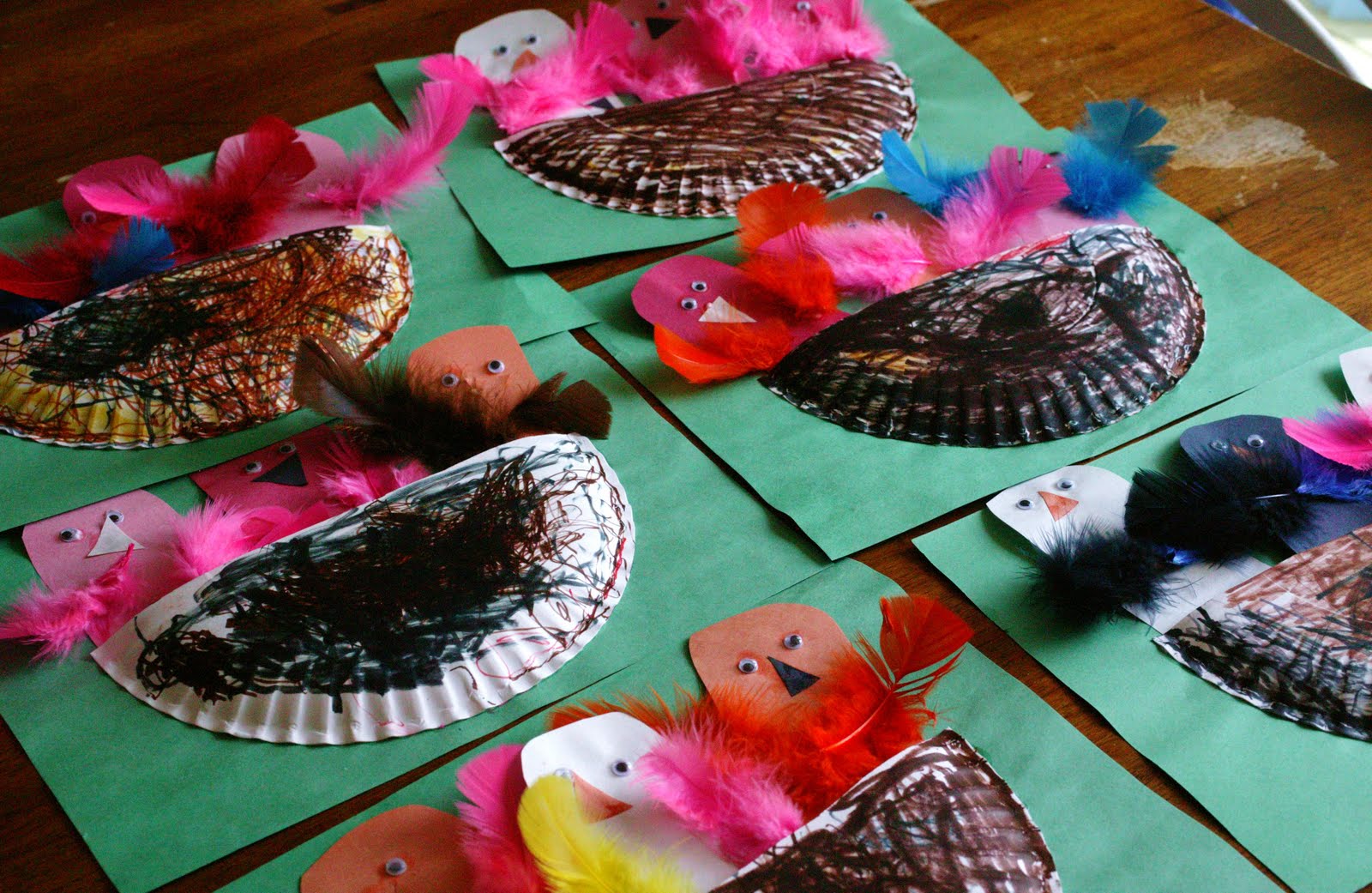 Views From My Window: Preschool Craft - Birds in a Nest