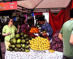 Colombian fruit stand