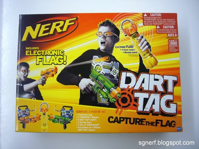 nerf capture the flag set